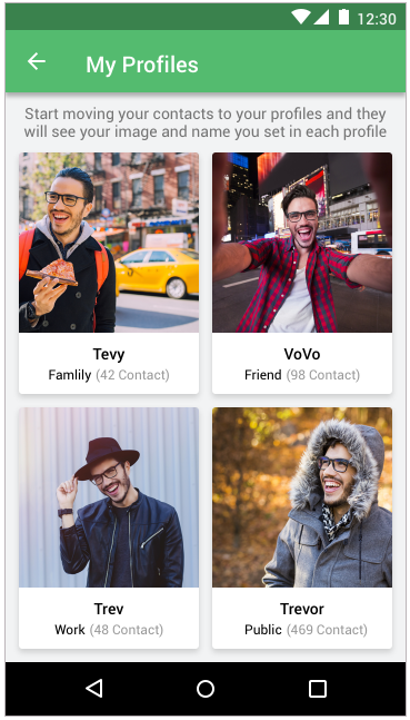 Your multiple profiles