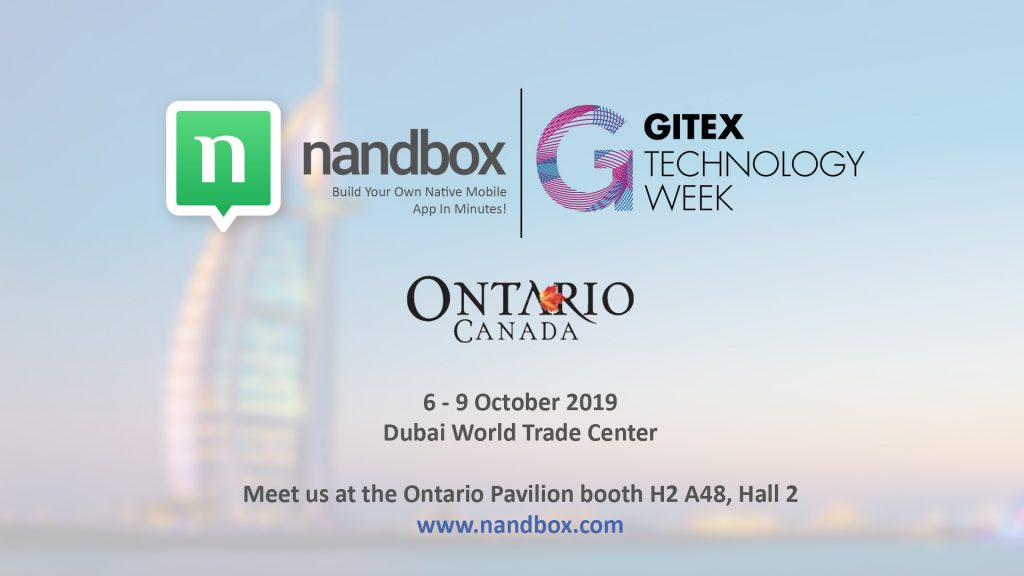 Nandbox Exhibits at GITEX Technology Week 2019