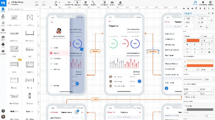 Moqups App Wireframe Software