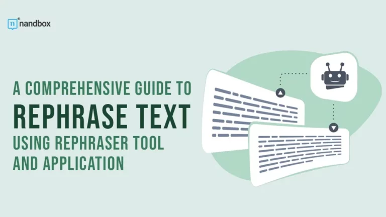_A Comprehensive Guide to Rephrase Text Using rephraser Tool and Application