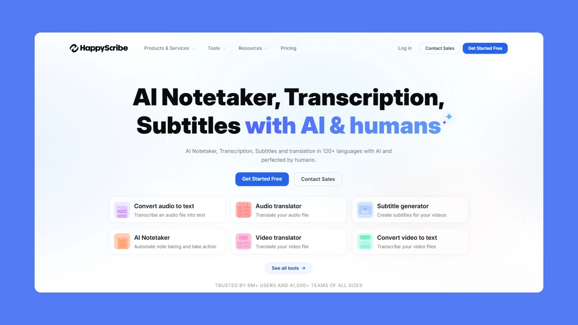 Happy Scribe The AI-powered note conversion