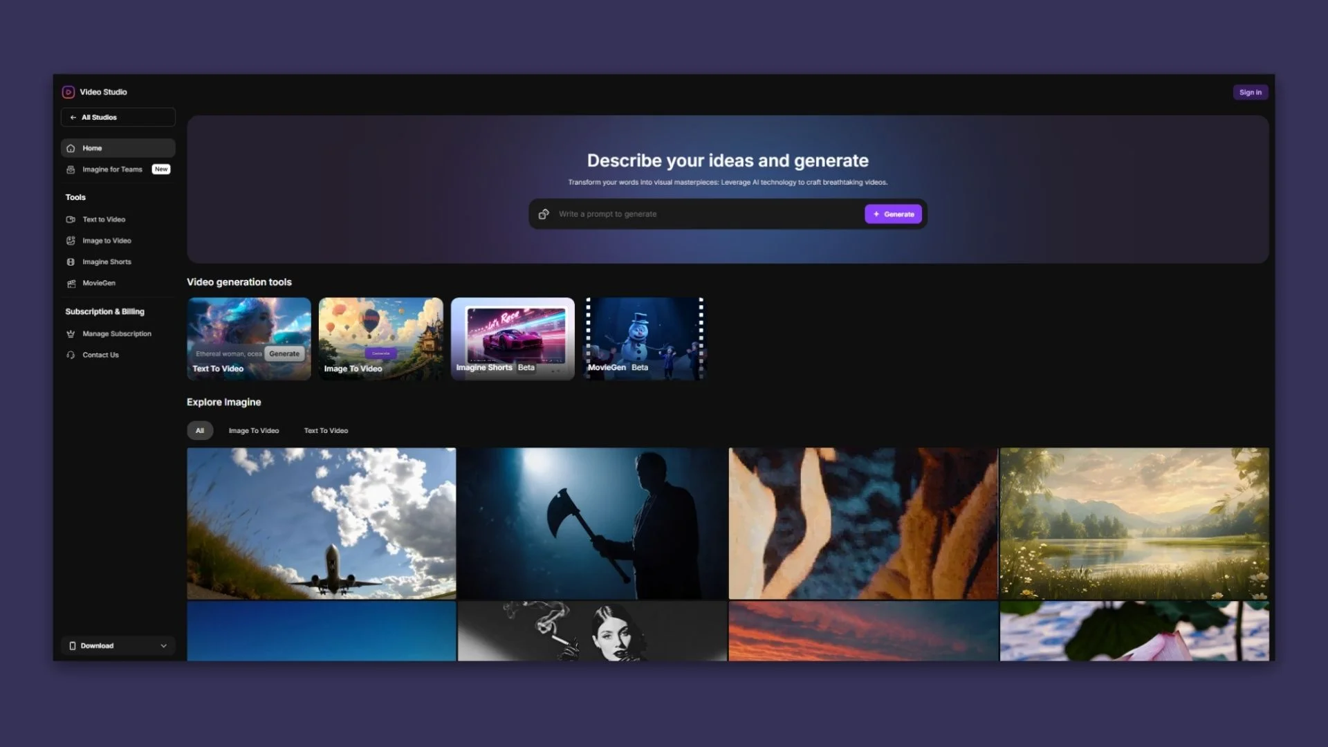 Introducing ImagineArt_ Your AI-Powered Creative Toolkit