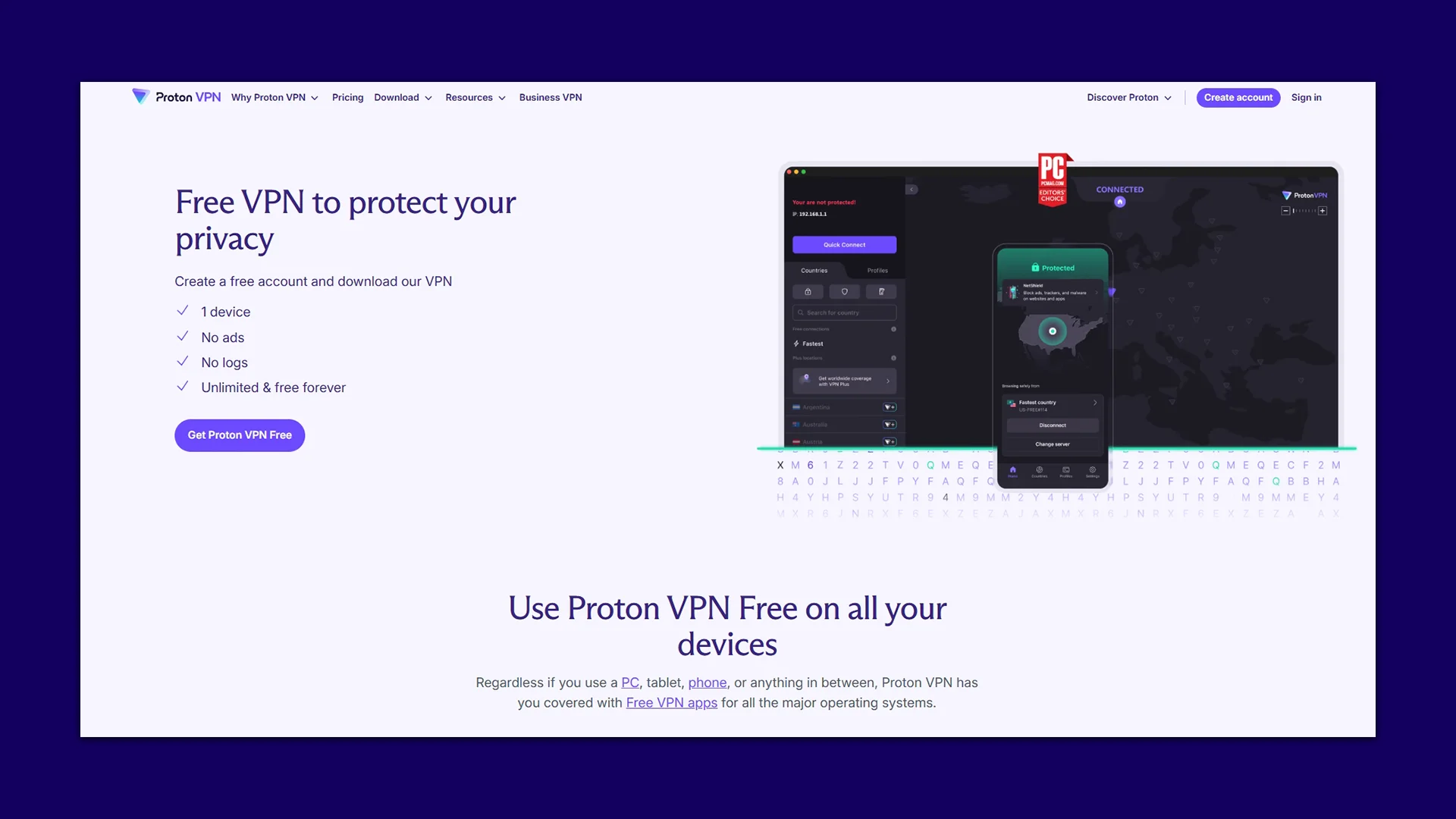 ProtonVPN-(Free-Option)