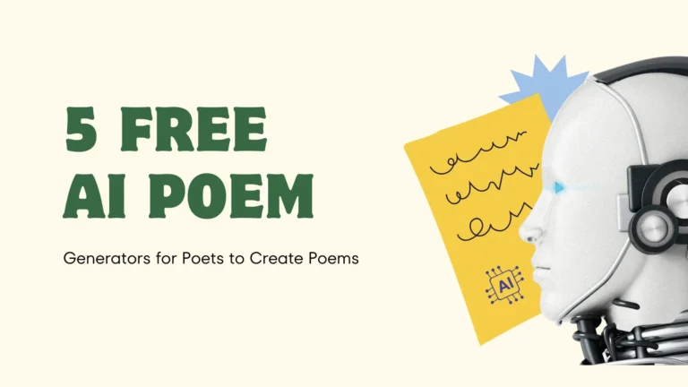 5 Free AI Poem Generators for Poets to Create Poems