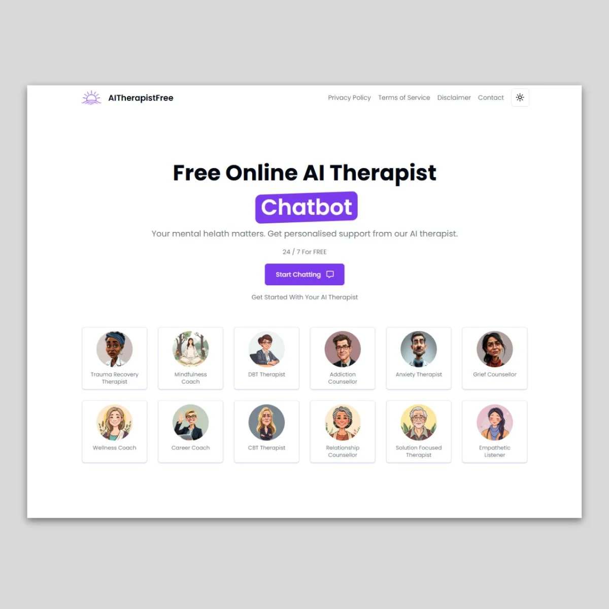 AI Therapist Free