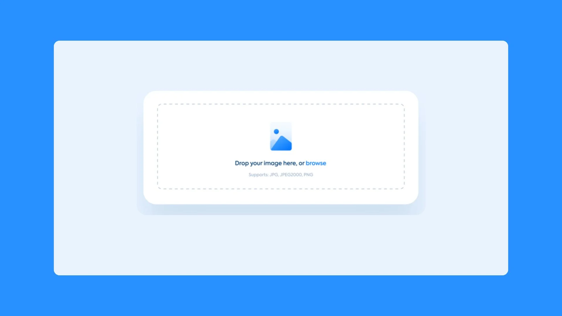 Uploading Images and Setting Parameters