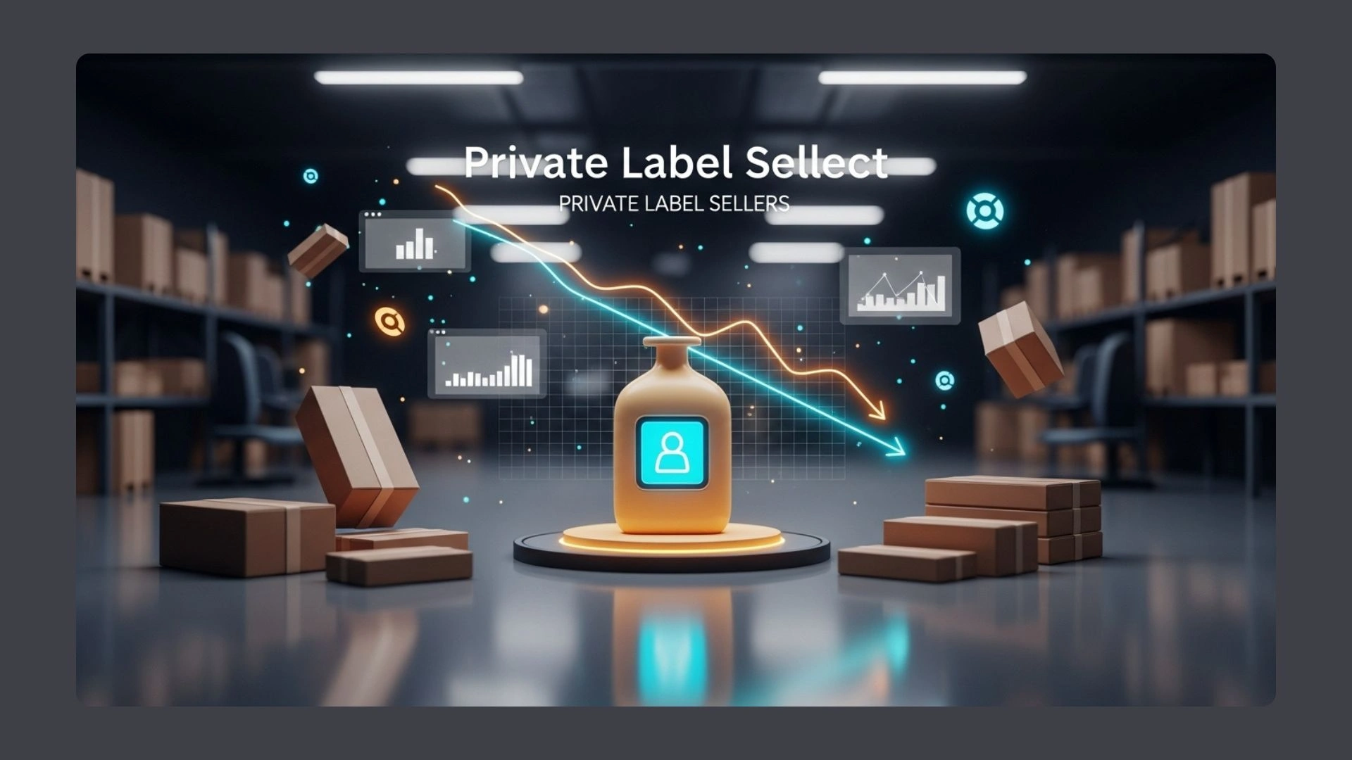 The Plateau Effect for Private Label Sellers