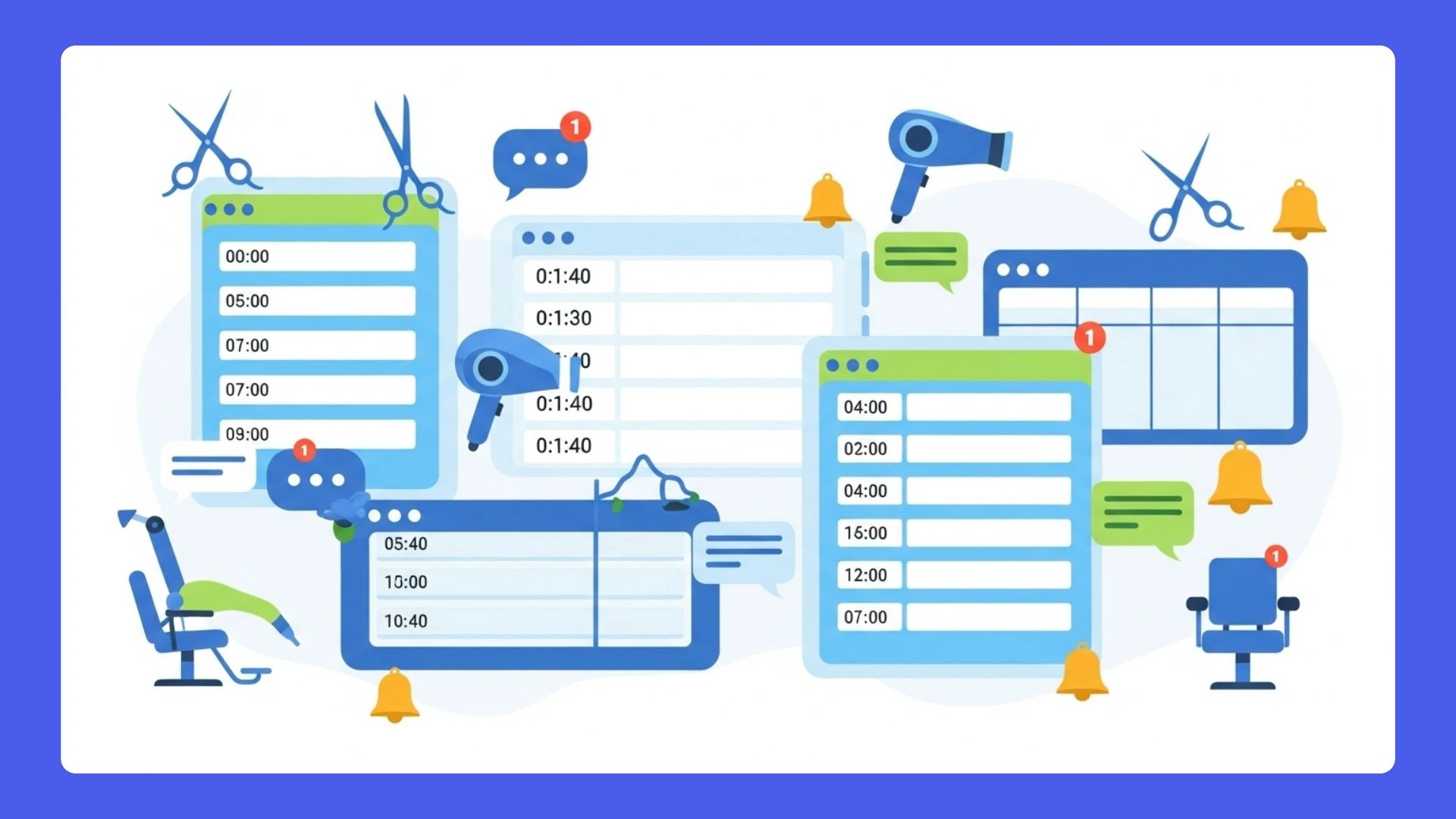 The ability to manage appointments